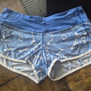 Blue Floral Lulu Women's Shorts